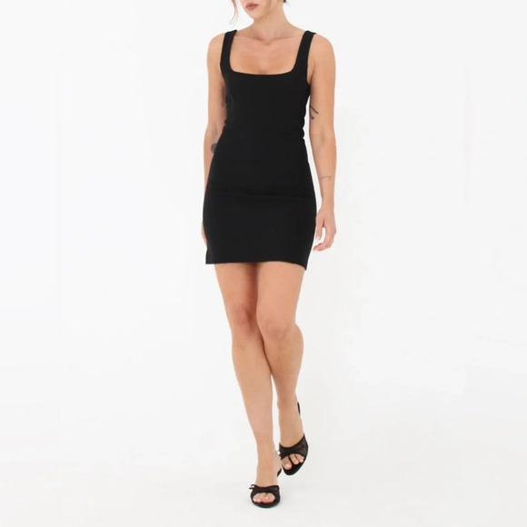 Rumored Black Mini Dress - Picture 2 of 4